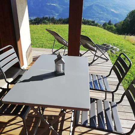 Rez De Chaussee Tres Calme Vue Mont-Blanc Combloux Exterior photo